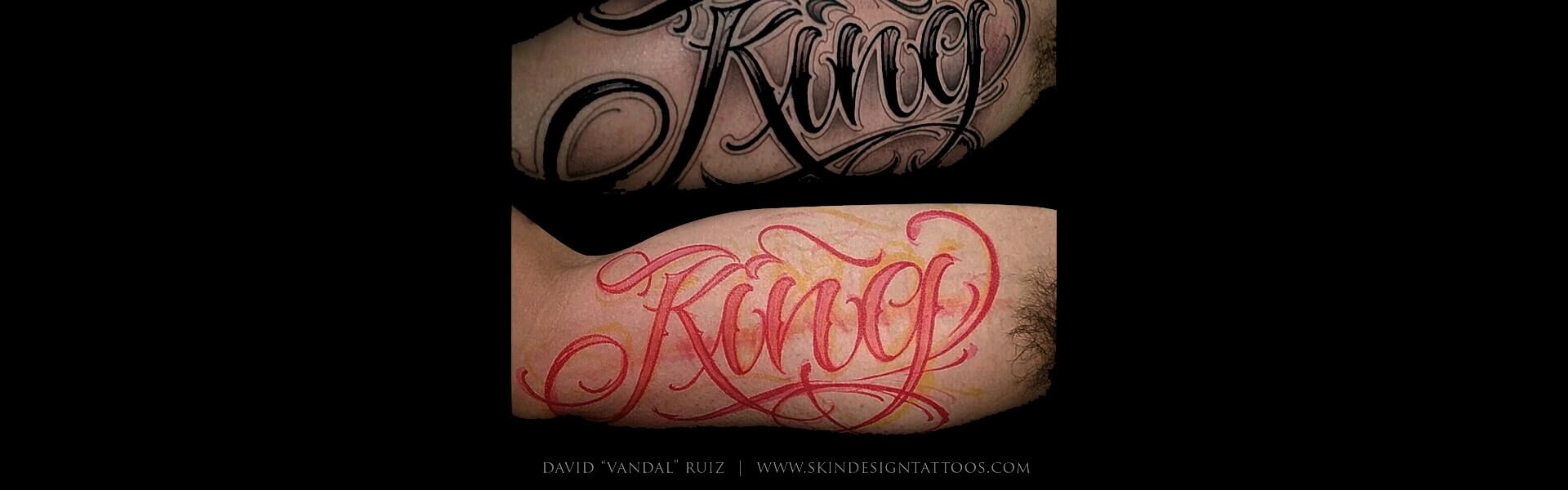The Art of Words: Kingleotattooz's Calligraphy Tattoos - Kingleo Tattooz