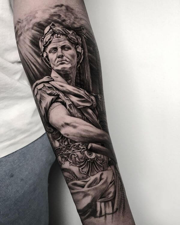 greek god tattoo