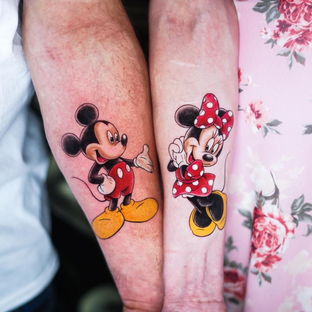 Disney tattoos: These fans wear their Mickey Mouse ears on their sleeve, or  back, or legs … – Orange County Register
