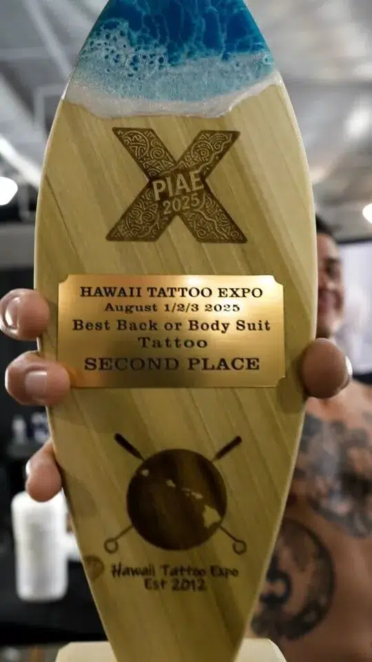 2nd Place Best Back or Body Suit Tattoo Robert Pho