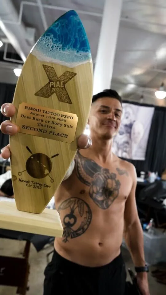 2nd Place Best Back or Body Suit Tattoo by Robert Pho