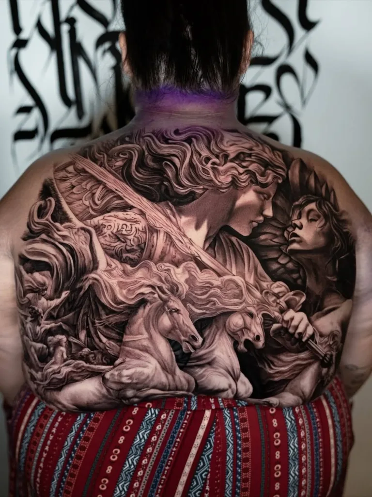 Looking for a Tattoo Artist in New York? What to Know Before You Book 2 Award winning black and grey realism tattoos by Skin Design Tattoos New York tattoo artists